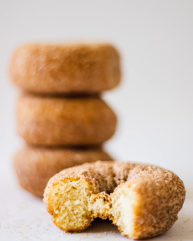 Rabbit Creek Donuts mix box shows simple steps for quick prep.