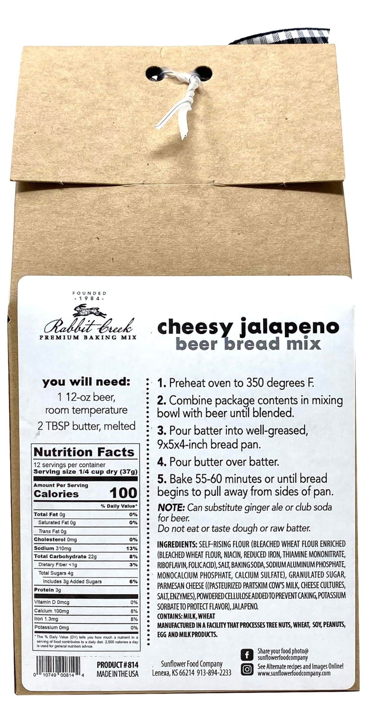 Rabbit Creek Variety Pack front view shows all three flavors