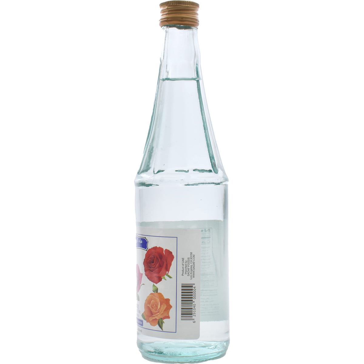 Closeup pour of Rabee Rose Water for desserts and aromatic drinks