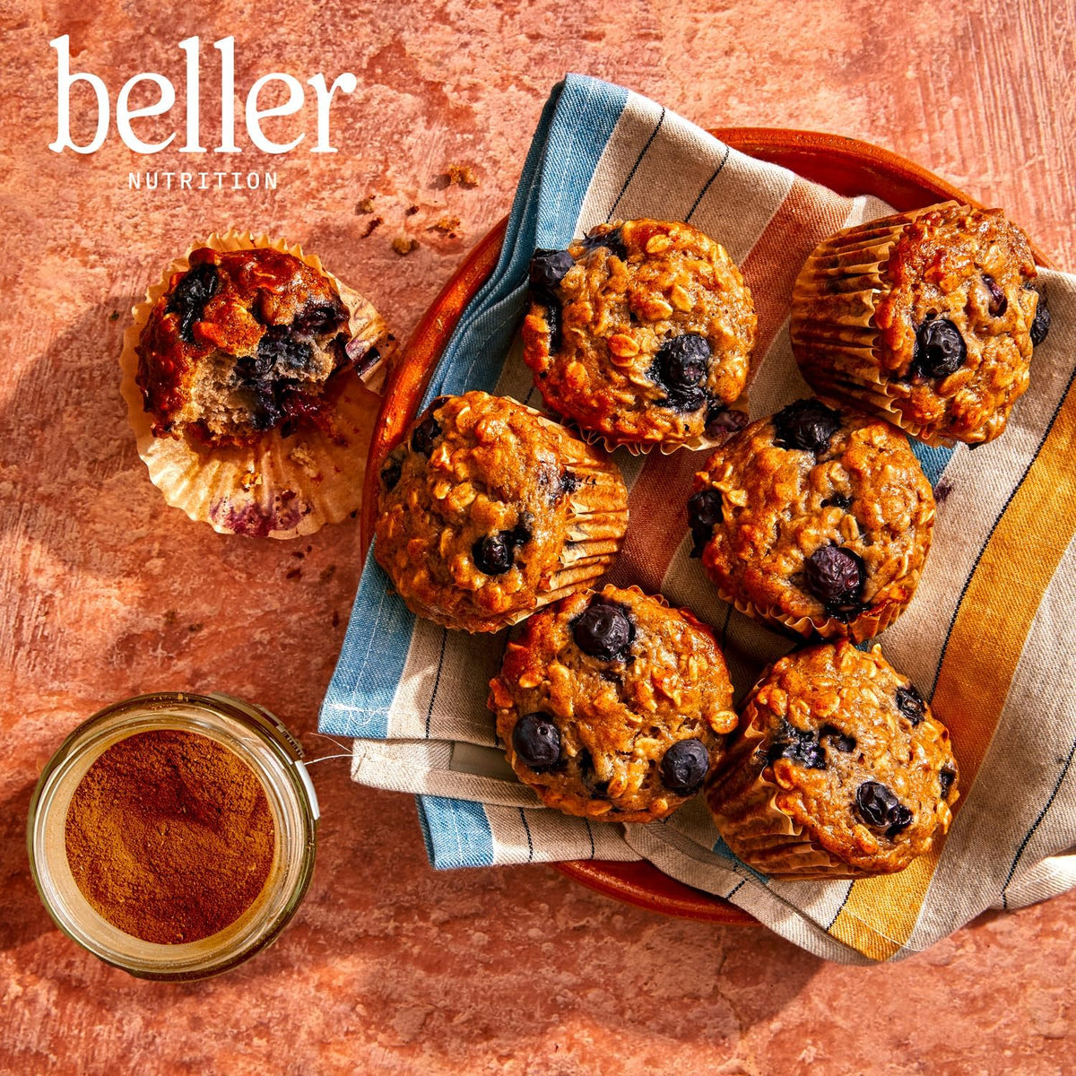 Beller's Power Pantry Allspice-Ginger-Nutmeg blend ready for baking and desserts.
