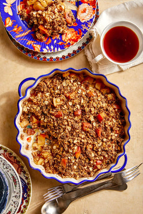 Rachel Beller's Golden Breakfast cinnamon topping for oatmeal and yogurt