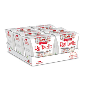 Raffaello gift box six-pack, premium confection ideal for gifting and sharing