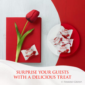 Raffaello individually wrapped candies for convenient on-the-go enjoyment