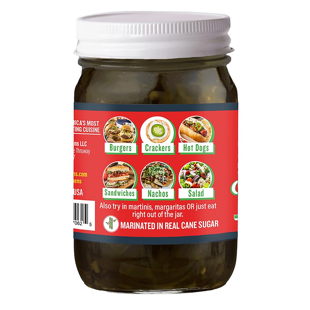 Ragin' Cajun Fixins jalapeno slices on nachos; adds sweet-spicy punch.