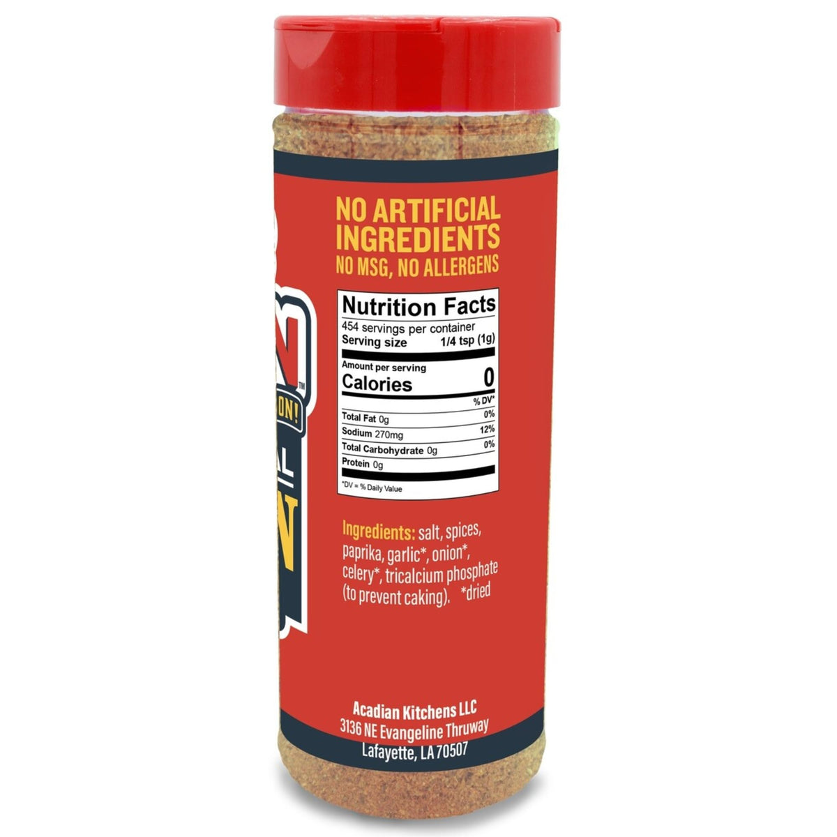 Ragin' Cajun Original Seasoning on chicken wings for bold, crispy flavor.