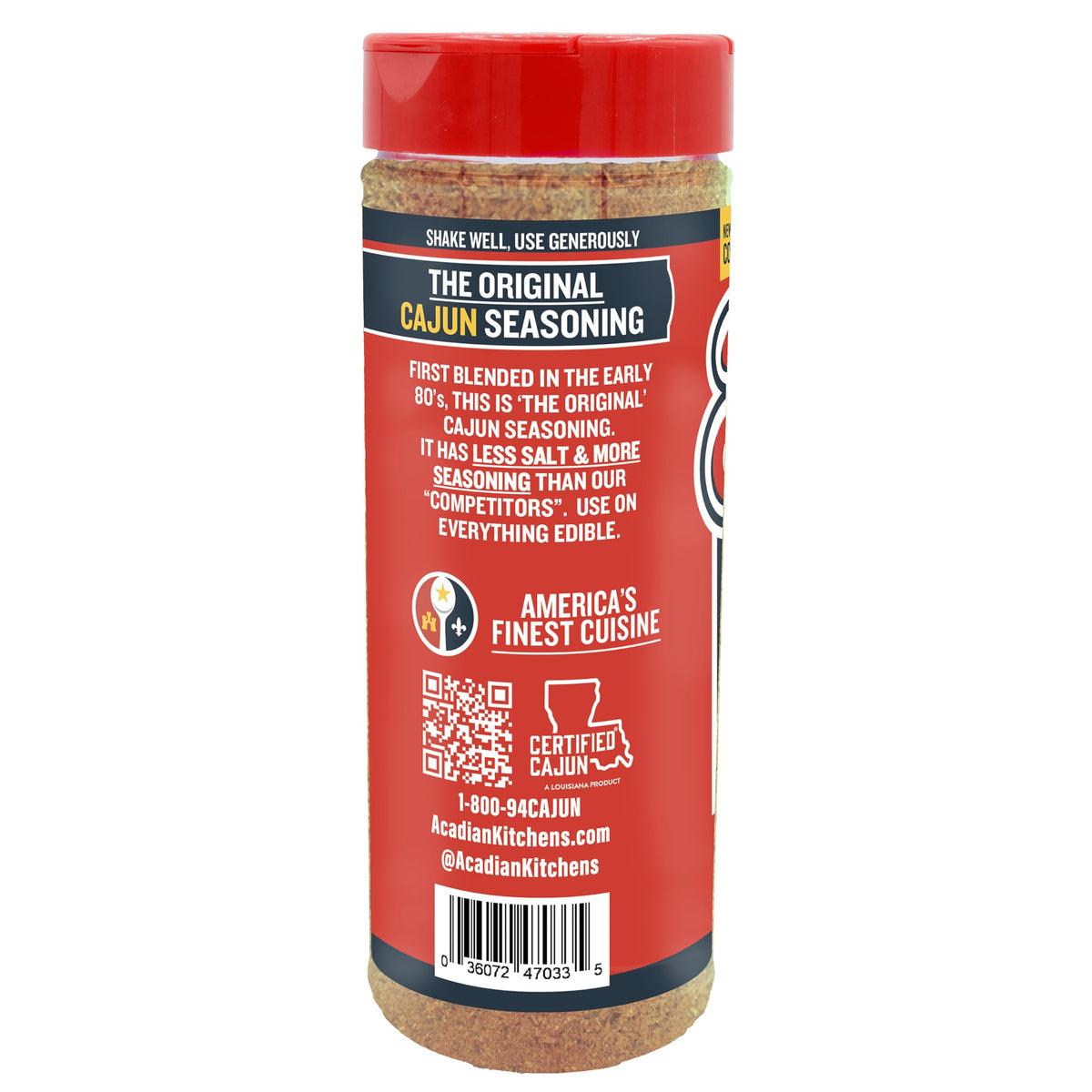 Ragin' Cajun Original Seasoning on eggs and meats for a balanced kick.