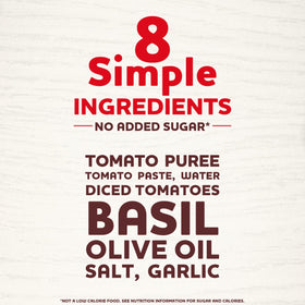 RAGÚ Simply Traditional pasta dish plated with sauce for quick weeknight meals