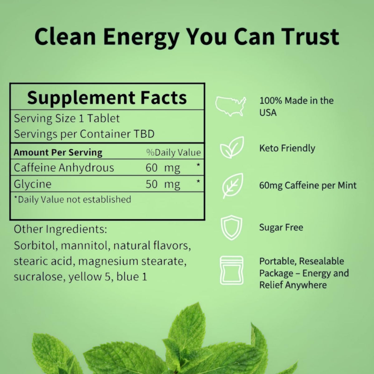 Rally Energy caffeine mint on-the-go use demonstrates a quick caffeine lift and breath refresh.