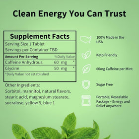 Rally Energy caffeine mint on-the-go use demonstrates a quick caffeine lift and breath refresh.