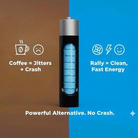 Rally Energy mints on a desk, boosting focus and fresh breath between tasks