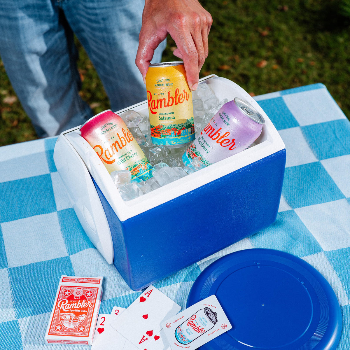 RAMBLER AUTX 12-ounce can pour captures fine carbonation for balanced mouthfeel.