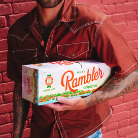 RAMBLER AUTX bubbles closeup emphasizing balanced carbonation