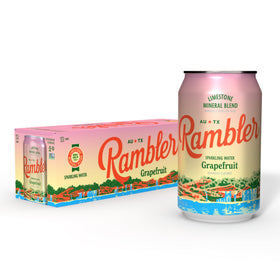 RAMBLER AUTX grapefruit bottle showing true grapefruit flavor without additives
