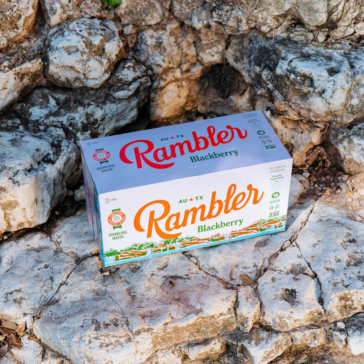 RAMBLER AUTX limestone-filter concept conveys natural purity and crisp mouthfeel