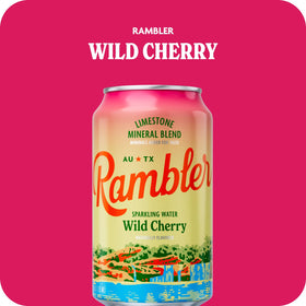RAMBLER AUTX Texas limestone mineral blend bottle for mineral-forward hydration