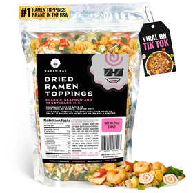 Ramen Bae classic seafood veggie mix adds rich flavor to ramen bowls.