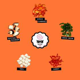 Ramen Bae Kimchi Mix dehydrated toppings packet ready to use
