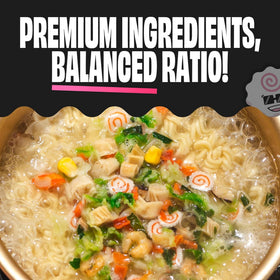 Ramen Bae No Fungus Among Us mix dish-ready topping for noodles.