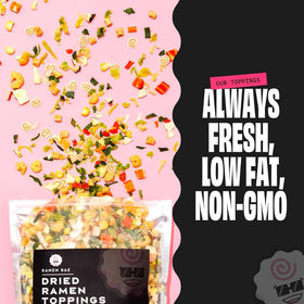 Ramen Bae No Fungus Among Us mix ingredients detail emphasizes whole-food components.