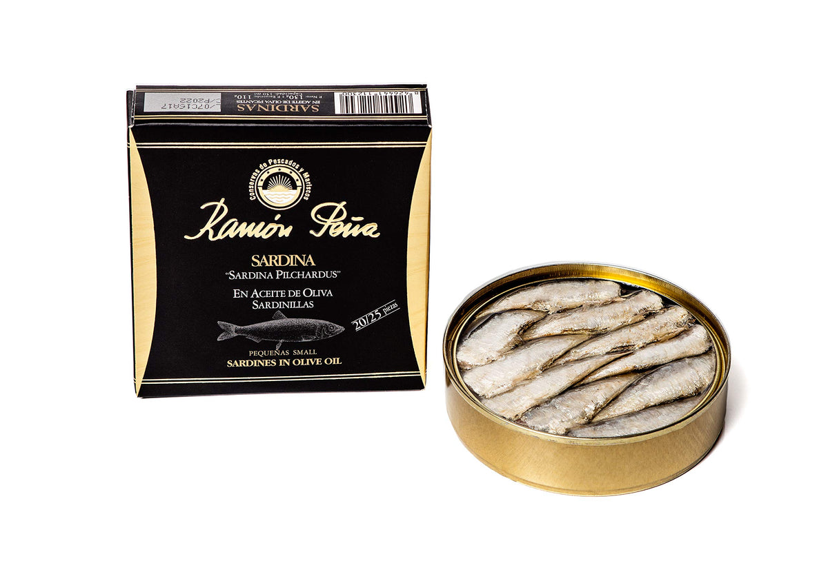 Ramon Pena sardines in olive oil: silky, flaky fish ideal for salads or tapas