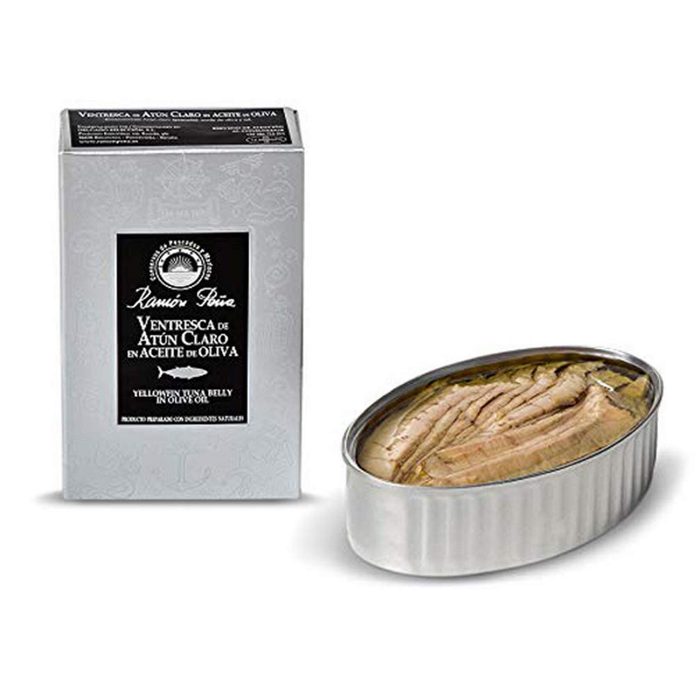 Ramon Pena ventresca in olive oil, silky tuna belly ideal for tapas and salads