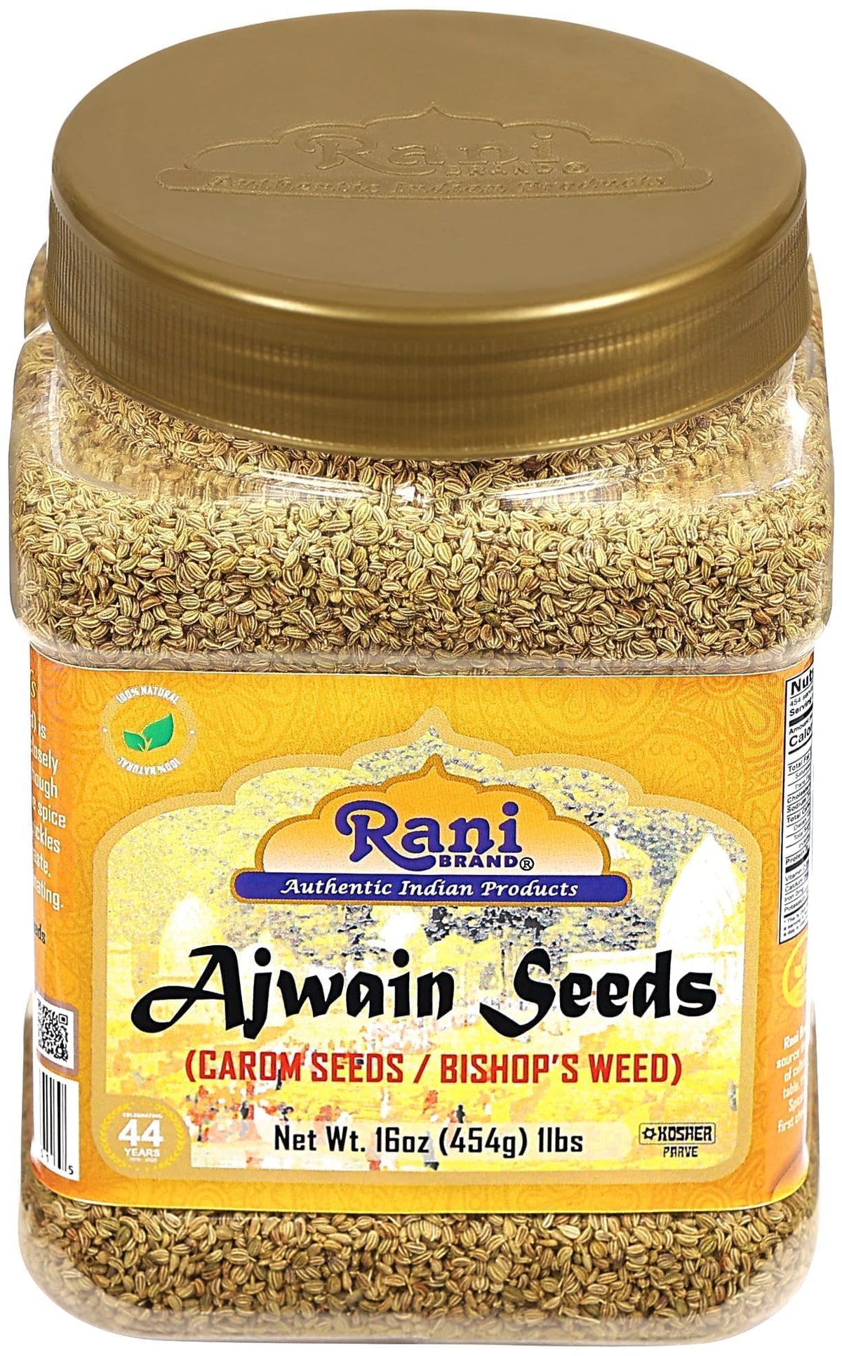 Rani Ajwain seeds add warm aroma to breads and curries