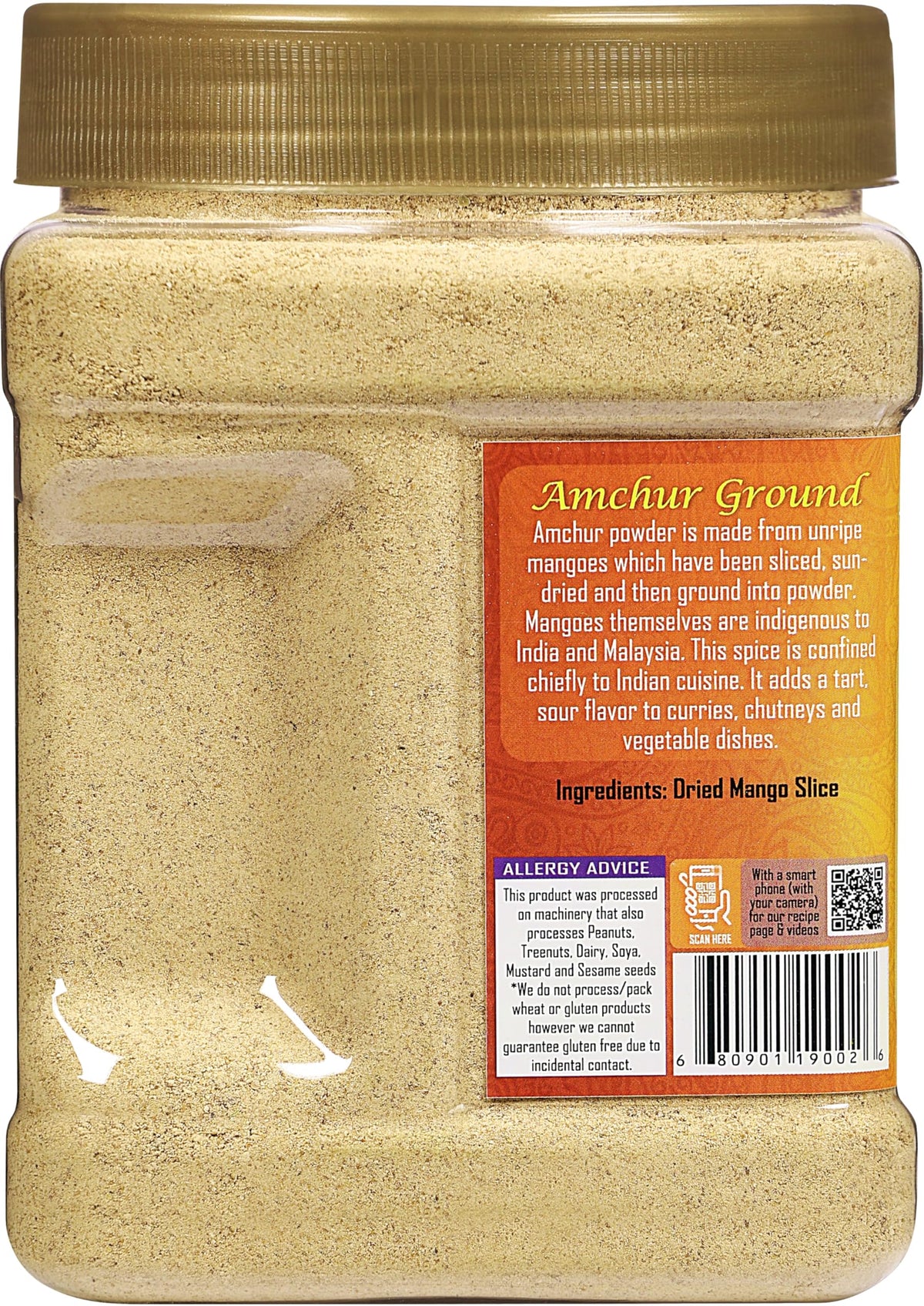 Rani Amchur improves dal and lentils with bright tang.