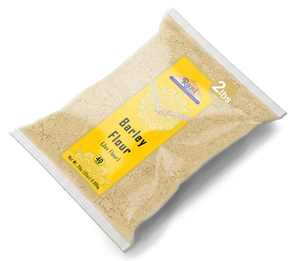 Rani Barley Flour Jav beside cookies in a bowl ready to bake.
