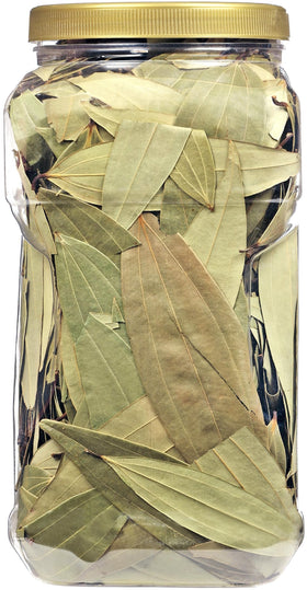 Rani Bay Leaf Kosher seal and non-GMO markers shown