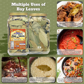 Rani Bay Leaf label front shows all natural, gluten-friendly spice