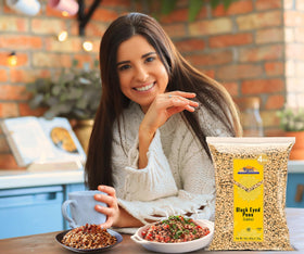 Rani Brand lobhia with vegetables in a pot suited for nourishing soups.