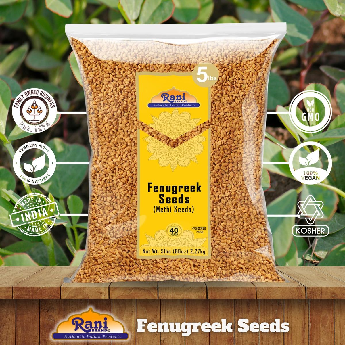 Rani Fenugreek seeds used in cooking, highlighting aroma and depth