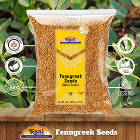 Rani Fenugreek seeds used in cooking, highlighting aroma and depth