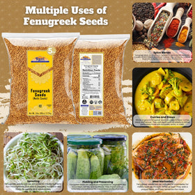 Rani Fenugreek seeds Indian origin for authentic flavor