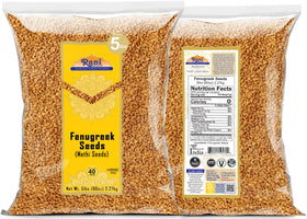 Rani Fenugreek seeds vegan-friendly for plant-based meals