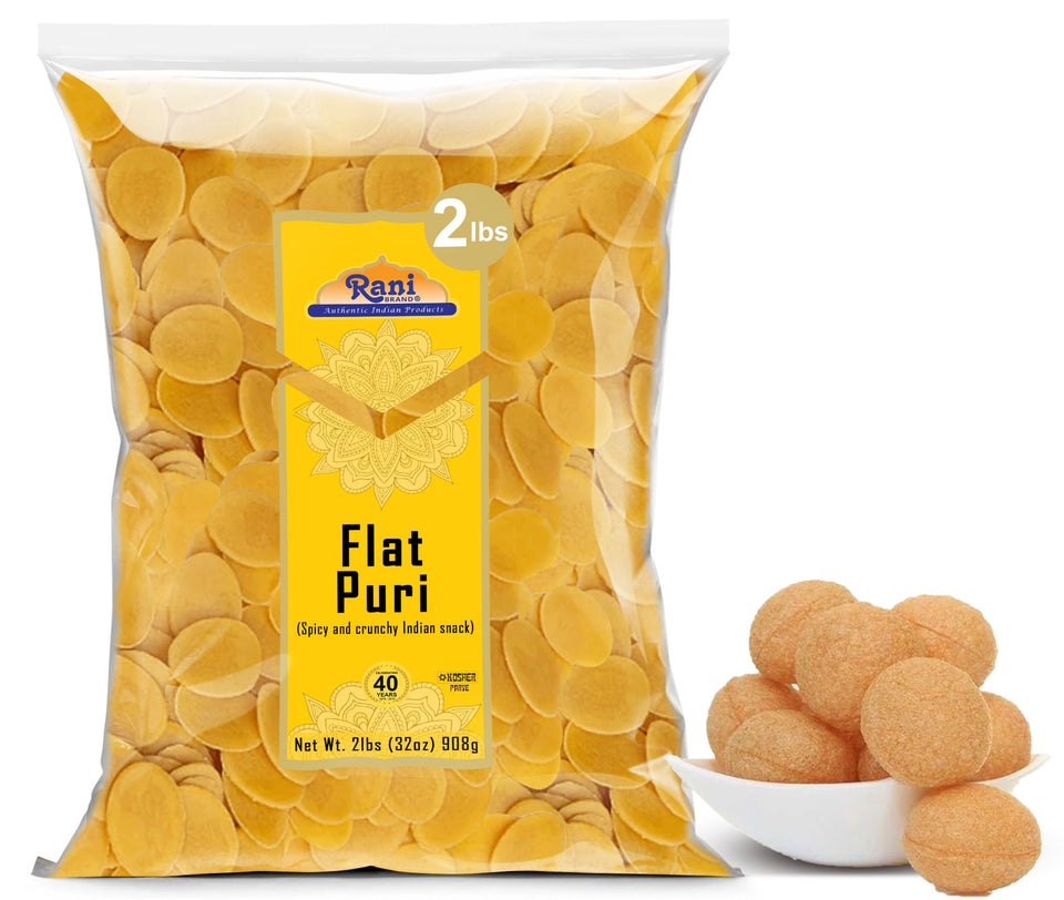 Rani Brand Pani Puri Coins pack front shows bulk 330–335 coins for party snacks