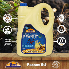Rani Brand Peanut Oil for hair conditioning and scalp nourishment