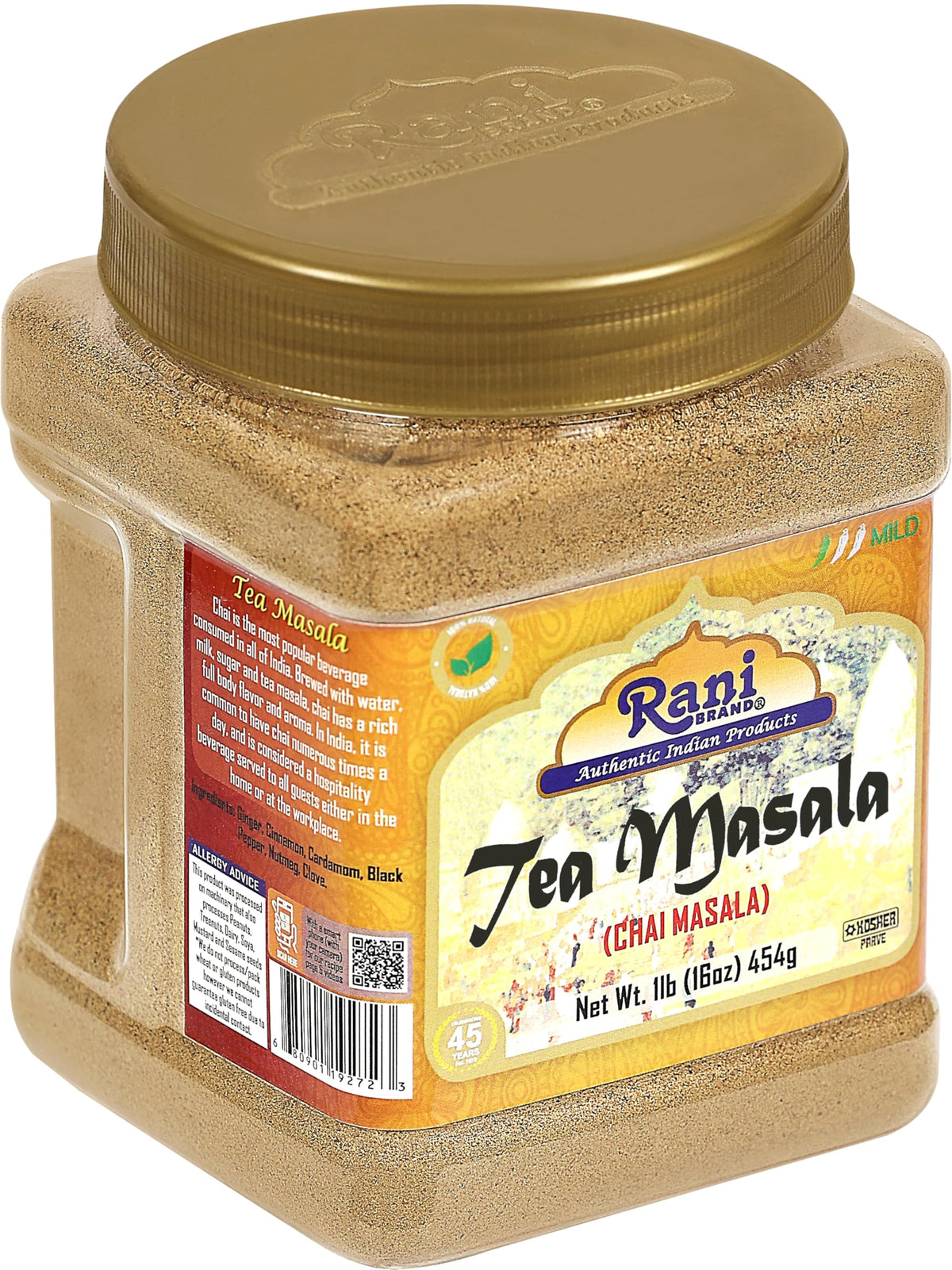 Rani Masala packaging information for bulk spice shoppers.