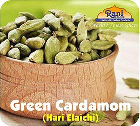 Rani cardamom pods for kitchens, ideal in recipes and spice blends.