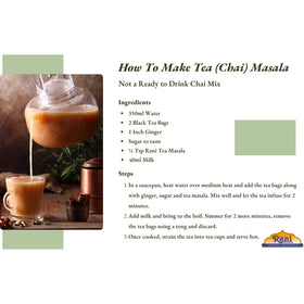 Rani chai cup steaming with fragrant masala.