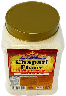 Rani Chapati Flour pour into bowl, ready to make soft rotis