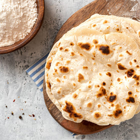Rani Chapati Flour product of India badge on label