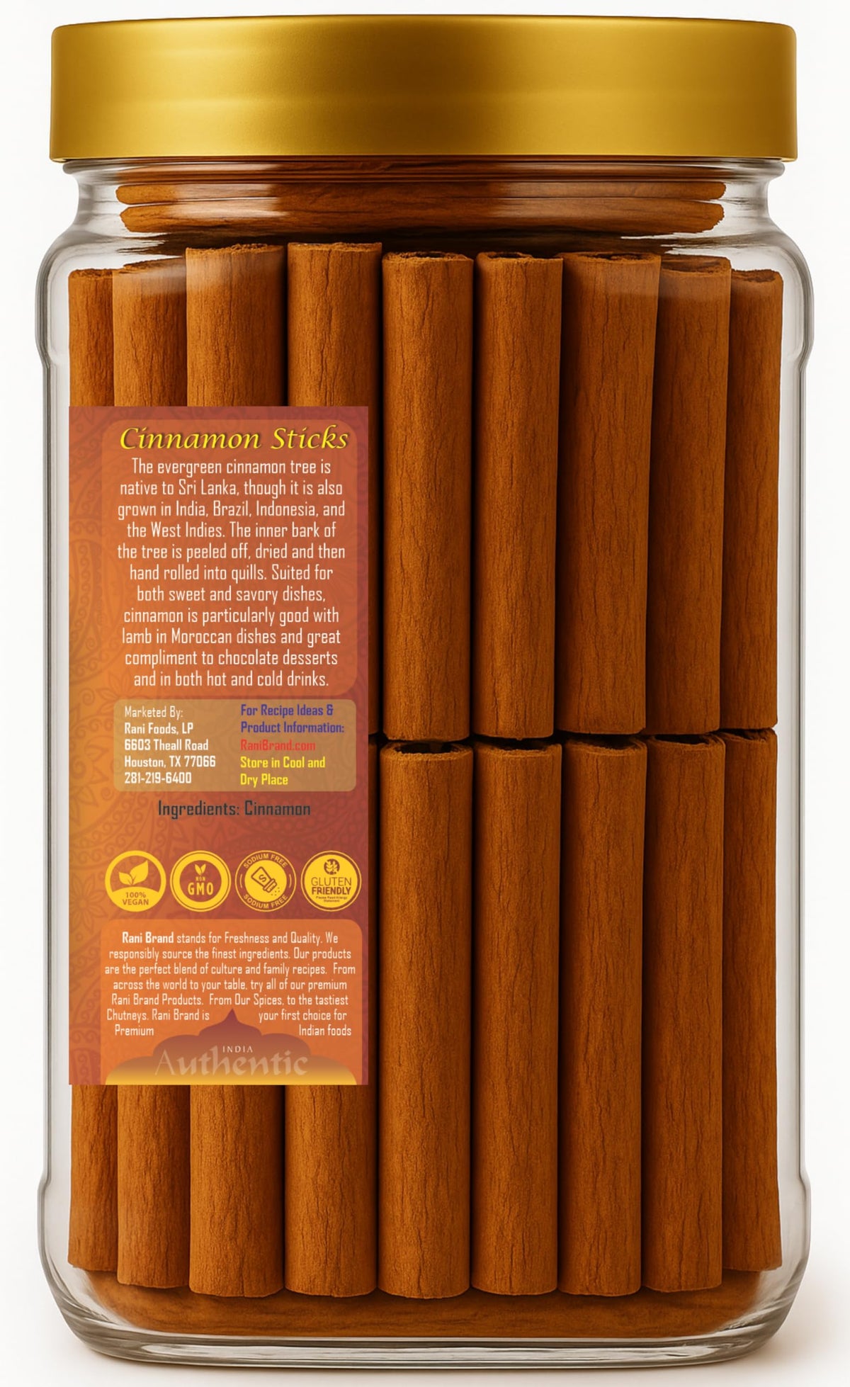 Rani Cinnamon Sticks sensory use in potpourri and crafts