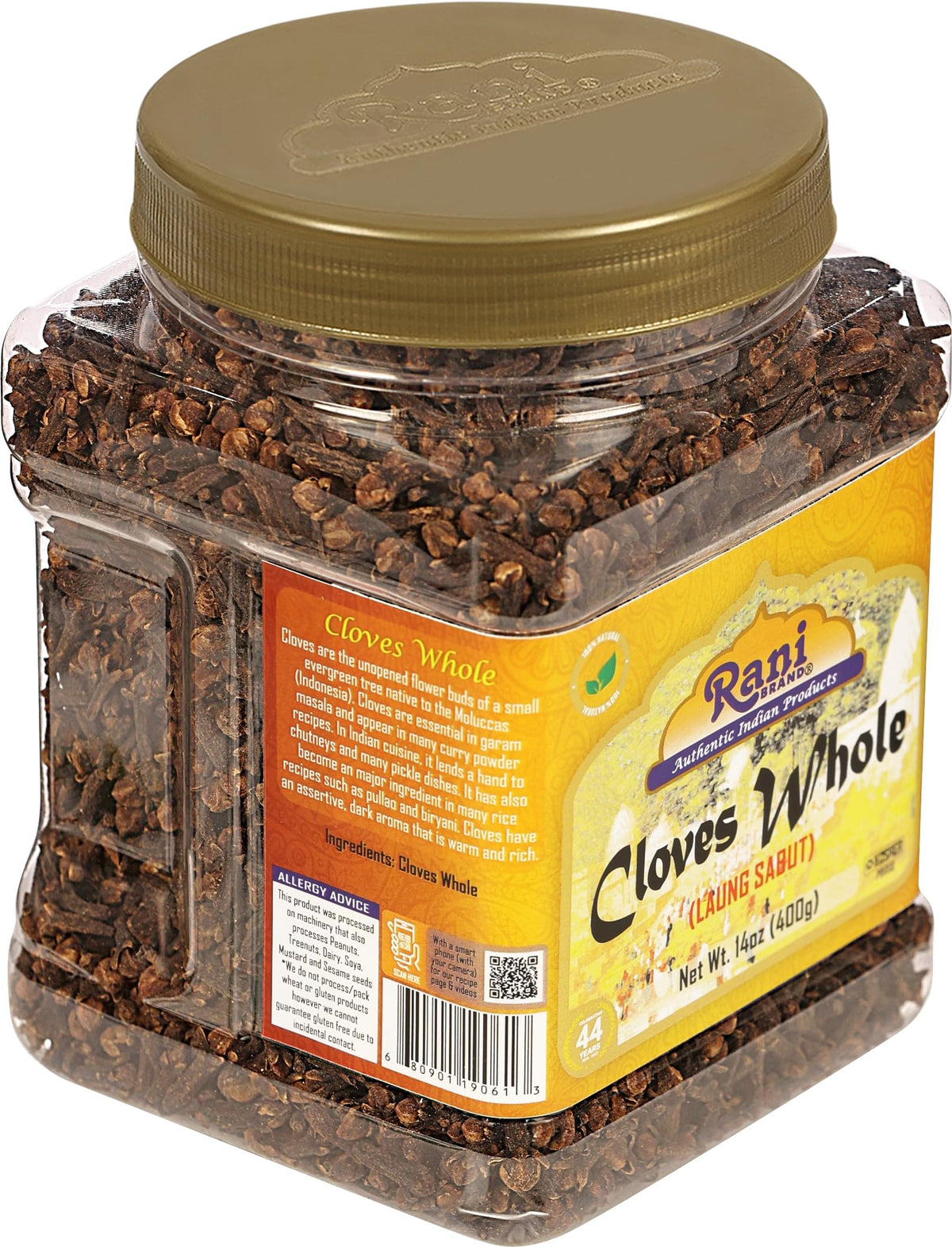 Rani Cloves Whole ready for tea infusion to enhance flavor.