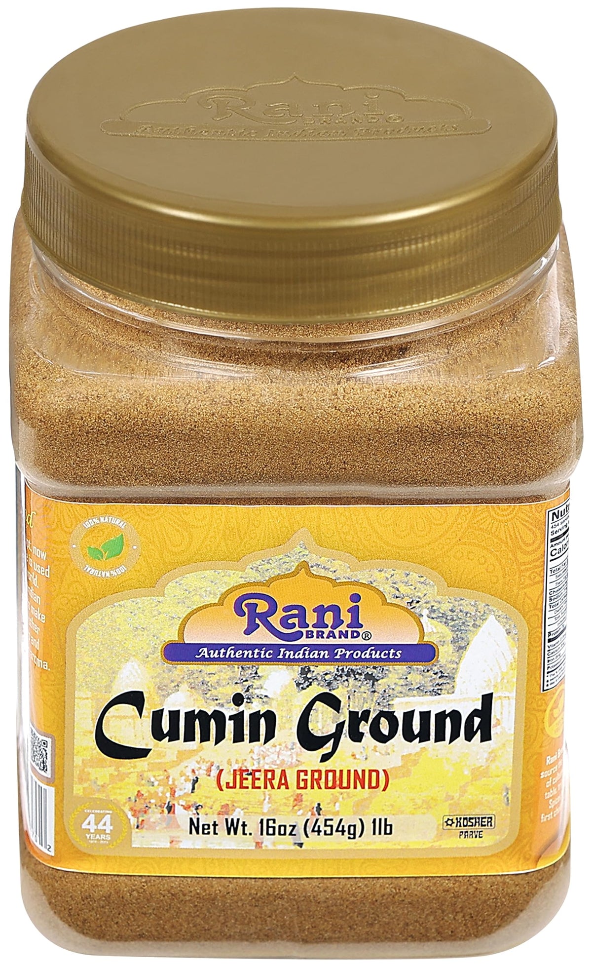 Rani Cumin Powder usage suggests enhancing curries and roasted vegetables.