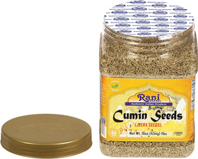 Rani Cumin Seeds in Dish adds warm earthy notes to Indian cooking