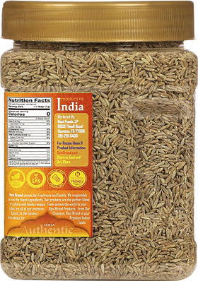 Rani Cumin Seeds Pouring Into Pan sparks aroma during sauté