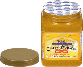 Lineup of 11-spice blend in Rani curry powder hot