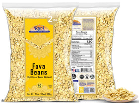 Rani Fava Beans non-GMO label signals clean ingredients