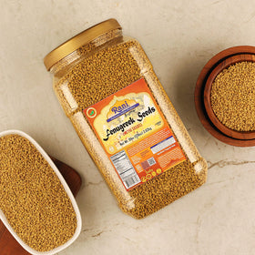 Rani Fenugreek seeds airtight plastic jar preserves freshness